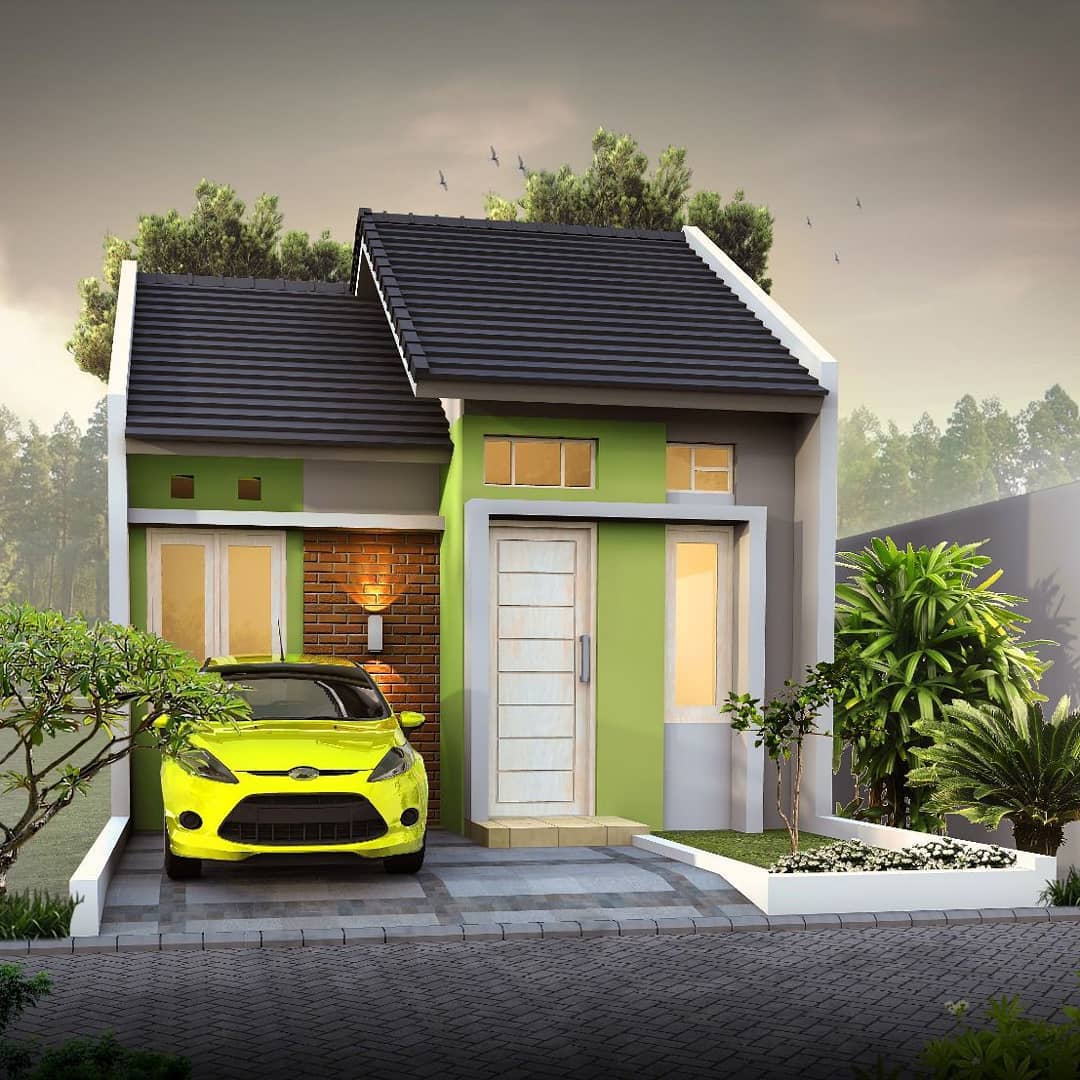 Kumpulan Desain Dan Denah Rumah Type 36 Dengan 3 Kamar Tidur Versi