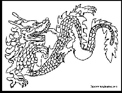 Chinese New Year Coloring Page