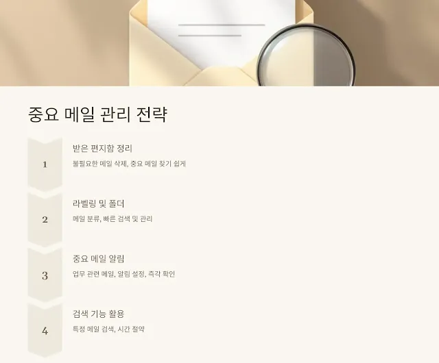 메일-정리와-라벨링-전략을-설명하는-다이어그램-이미지