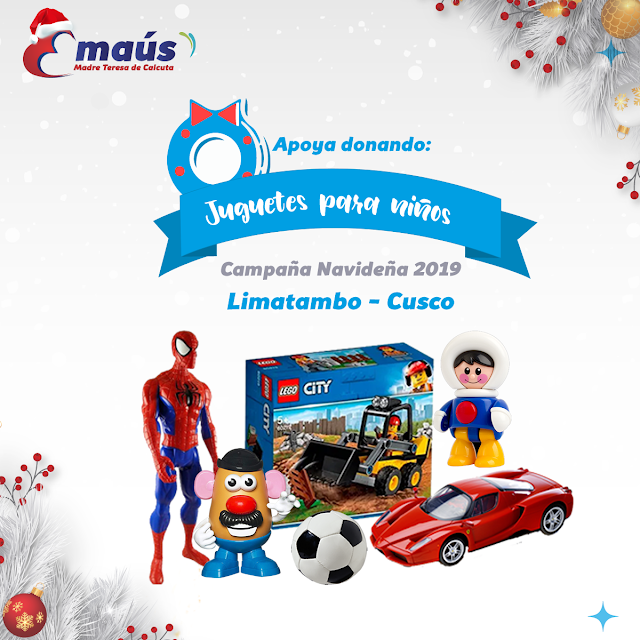 "Dona un regalo en esta Navidad 2019"