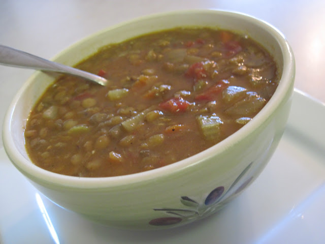 Slow Cooker Lentil Soup