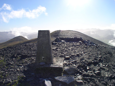 The summit of Skiddaw