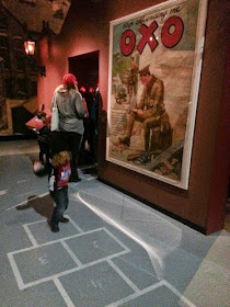 Hopscotch at the Imperial War Museum North