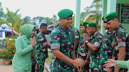 Cek Situasi Anggota, Dandim 1012/Buntok Kunjungi Koramil Jajaran Bartim