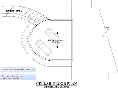 Boat House - 4261 Sq. Ft. - Cellar Floor Plan