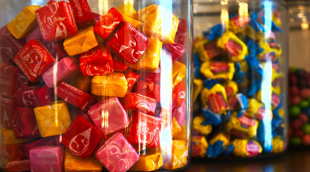 Starburst in a glass jar