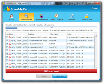 Registry Cleaner ScanMy Reg Virus Solution Provider