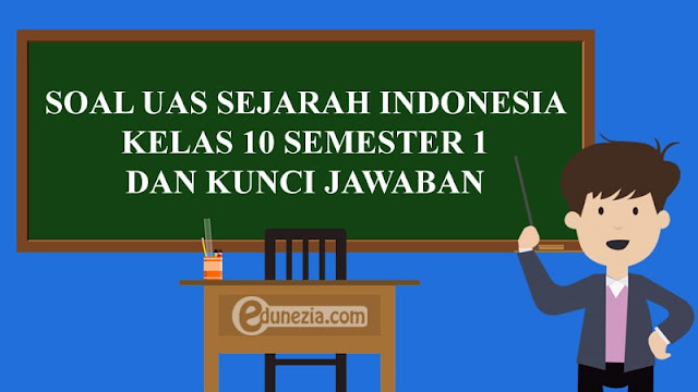 Soal PAS/UAS Sejarah Indonesia Kelas 10 Semester 1