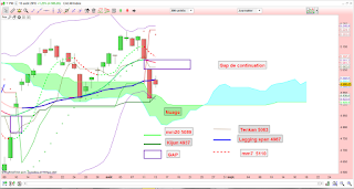 Le CAC 40 rebondit sur les supports avec un harami pigeon dans son nid.