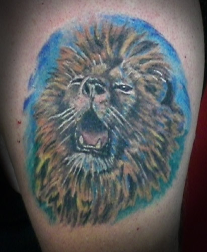 Lion Head Tattoos