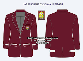 JAKET ALMAMATER OSIS SMA 14 PADANG