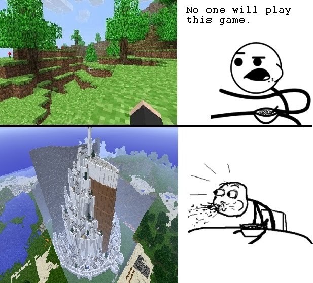 Minecraft - No One Will Play This Game - Expectation vs 