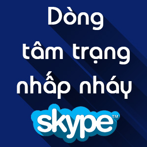 Hướng dẫn tạo status tâm trạng nhấp nháy trong Skype