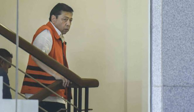 KPK PRAYING SETYA NOVANTO HEALTHY IN COURT