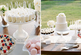 White Wedding Desserts and Cake by Cocoa & Fig