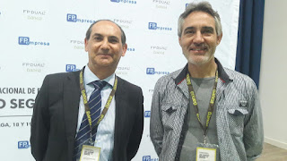 Santiago con el presidente FP-Empresa Joan Sarrión