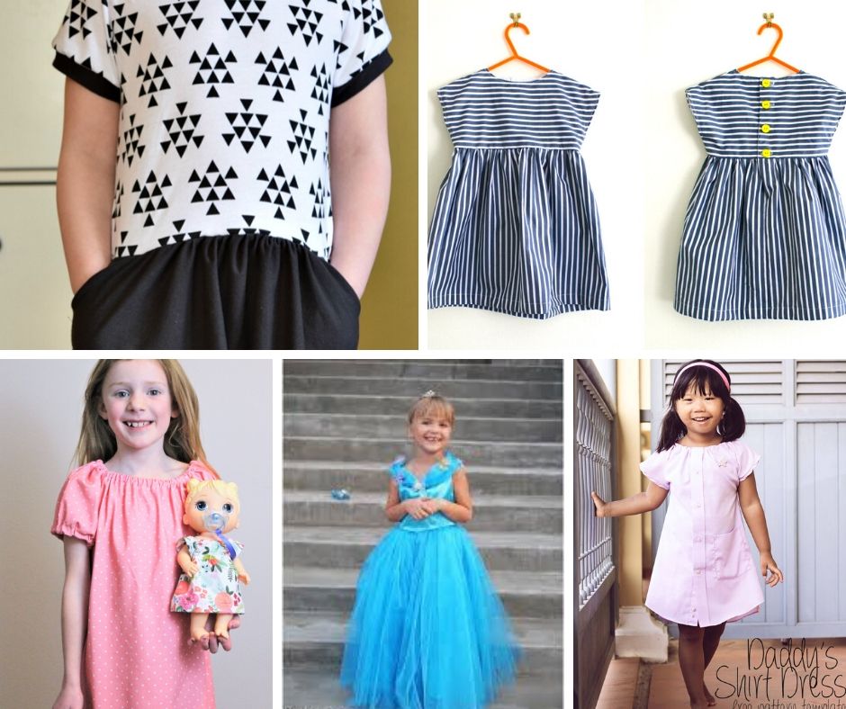 30+ Cute and Free Girls Dress Patterns | Sew Simple Home