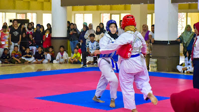 Kejurkab Taekwondo Indonesia Kampar Mendapatkan Apresiasi