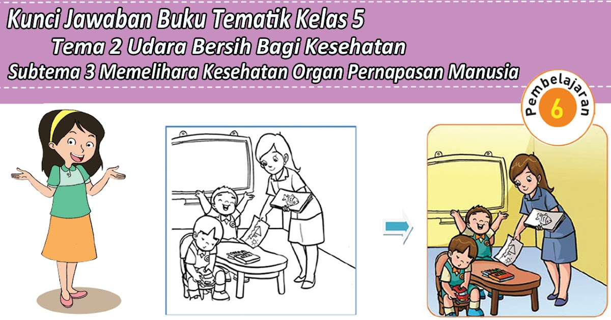 Kunci Jawaban Buku Tema 2 Kelas 5 Subtema 3 Pembelajaran 6