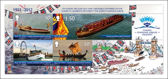 DiamondJubileeThamesPageantMiniatureSheet