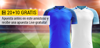 bwin promocion 10 euros Francia vs Inglaterra 13 junio