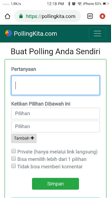 Cara Membuat Polling di Whatsapp-1