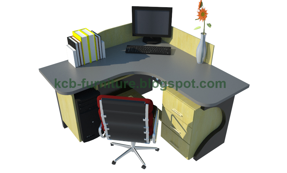 KCB FURNITURE design meja staf kantor