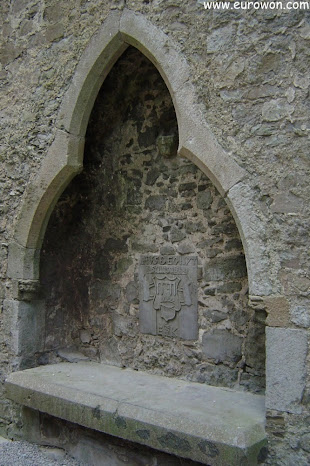 Detalle de la catedral de la Roca de Cashel