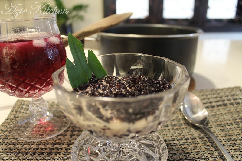 Bubur Pulut Hitam - Azie Kitchen