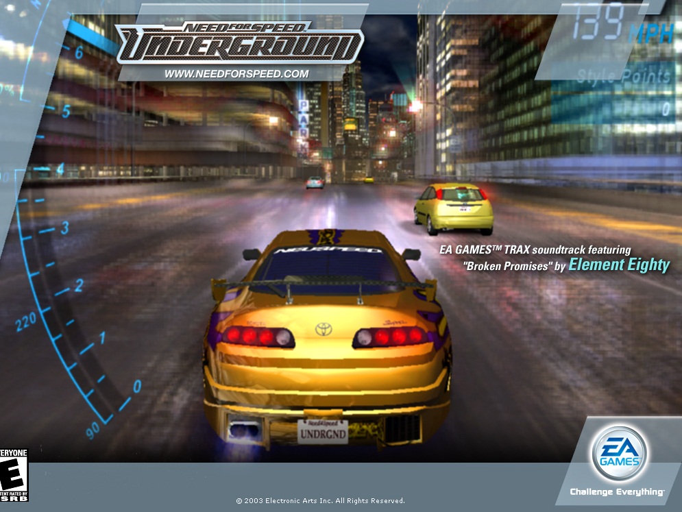 Download NEED FOR SPEED UNDERGROUND 1 PC Game Full Version Free