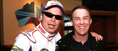 Ricky Bobby Impersonator with Kevin Harvick