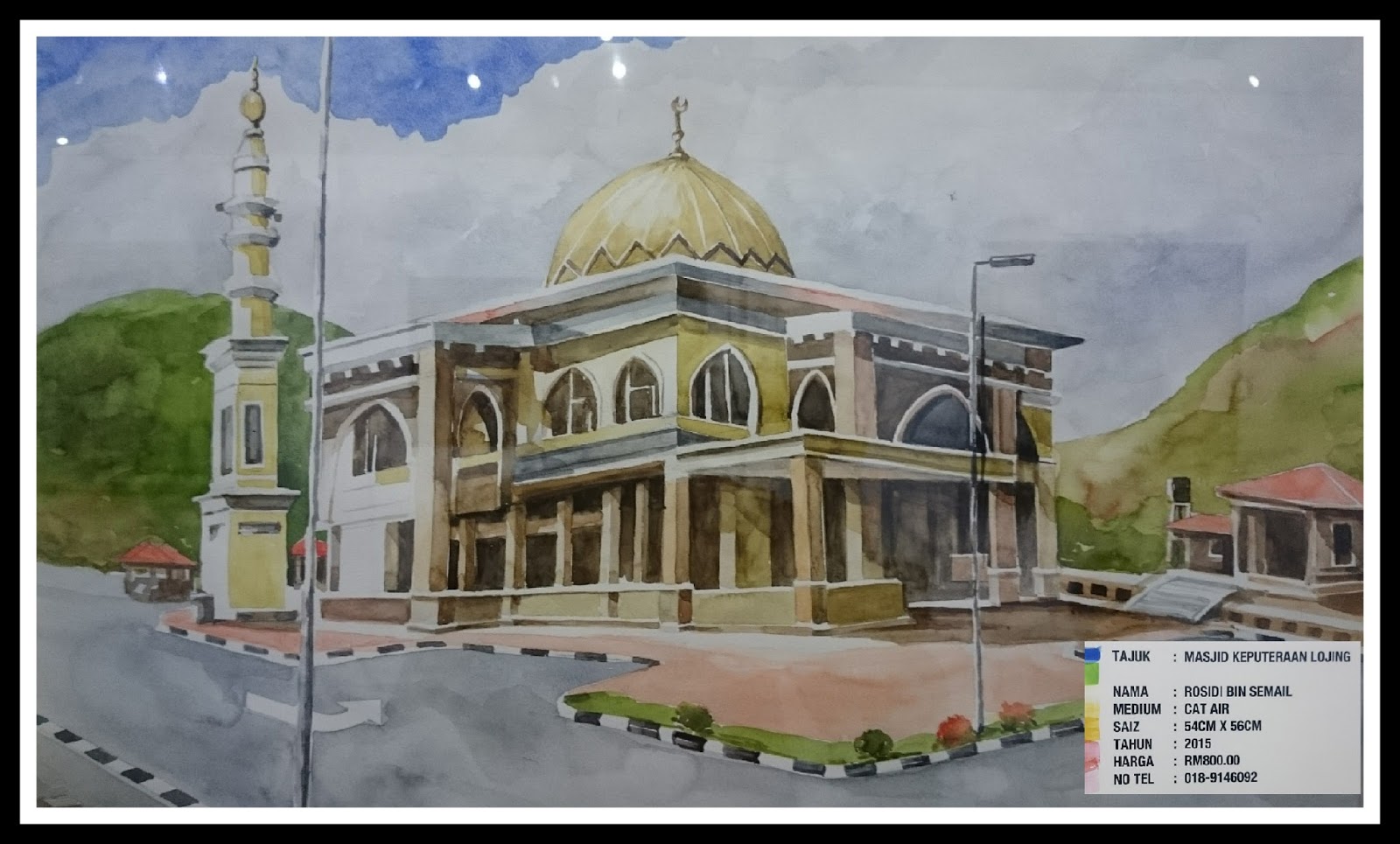 Kembara Minda 7 Pameran Lukisan Masjid di Kelantan