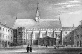 Trinity College, Cambridge  from Memorials of Cambridge by CHCooper (1861)