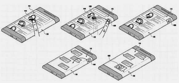 Samsung 3 sided display patent image 2