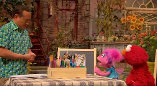 Sesame Street Episode 5014, Let's Draw, Season 50. a