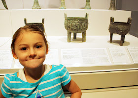 We couldn't believe how many vessels and other small artifacts the museum had from the early Chinese dynasties. Hundreds it seemed!