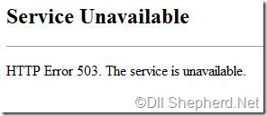 Service-unavailable-error