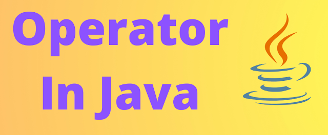 Operators in Java