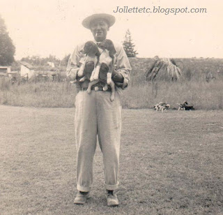 Fred Slade Sr and his beagles https://jollettetc.blogspot.com