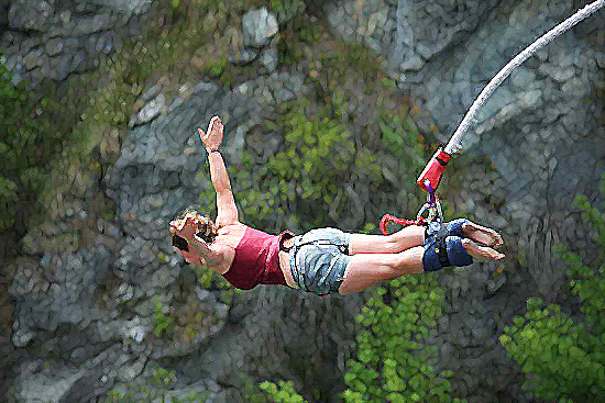 bungee jumping