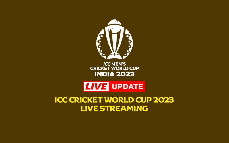 ICC Cricket World Cup 2023: Live Streaming Online Details and TV Channel Lists