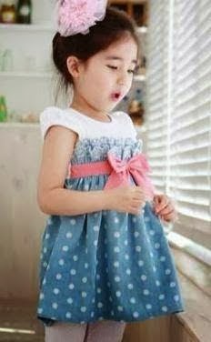 Foto desain  model baju  anak  perempuan  model korea  umur 6 