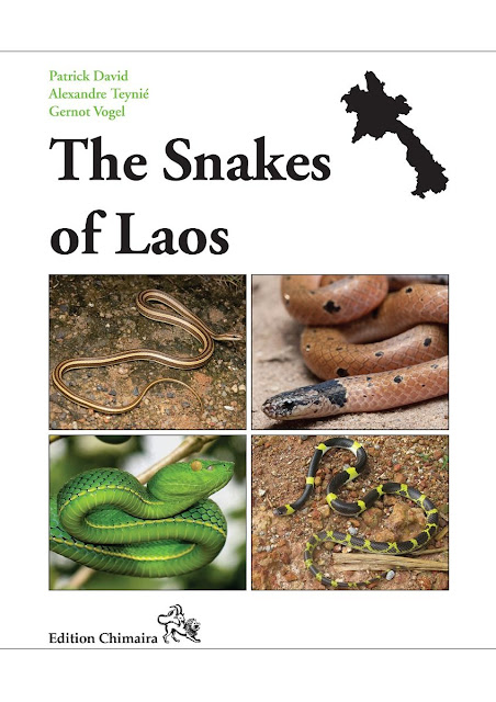 The Snakes of Laos book cover