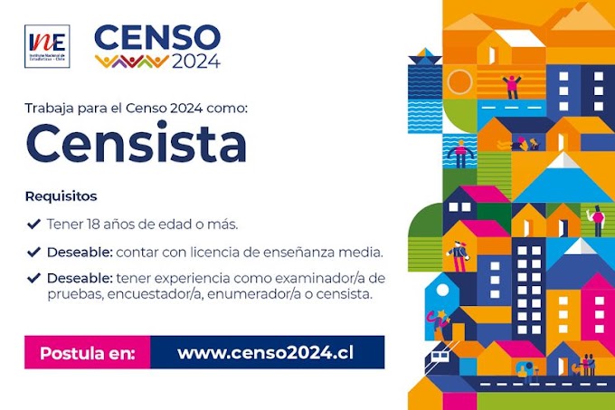 INE Requiere contratar censistas para censo de población y vivienda 2024