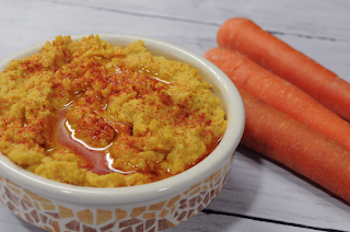 hummus de zanahoria y curry