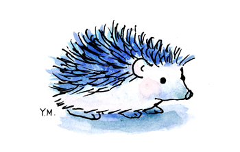 Hedgehog by Yukié Matsushita