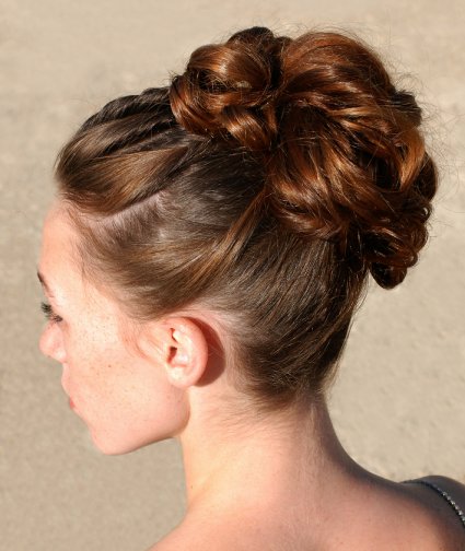 updo hairstyle