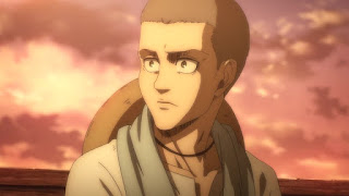 進撃の巨人 アニメ 69話 コニースブリンガー Attack on Titan Episode 69 Connie Springer