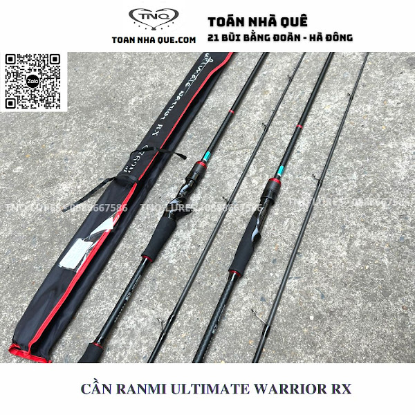 Cần lure Ranmi ULTIMATE WARRIOR RX 2 KHÚC - RYOBI