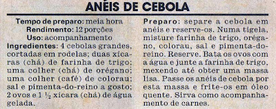 RECEITAS DE ANÉIS DE CEBOLA EMPANADOS